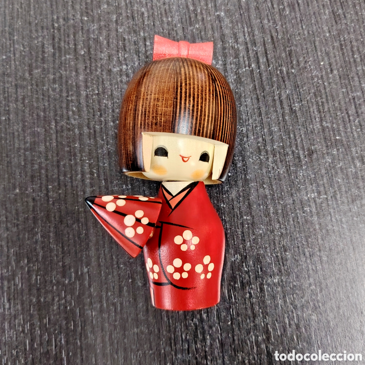 Coleccionismo: Mu&ntilde;eca Kokeshi tradicional japonesa