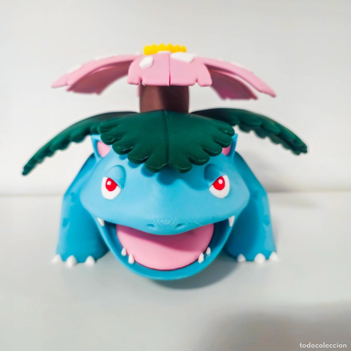Coleccionismo: Figura Venusaur XL +20cm - Impresi&oacute;n 3D Alta Calidad - Coleccionismo Pok&eacute;mon