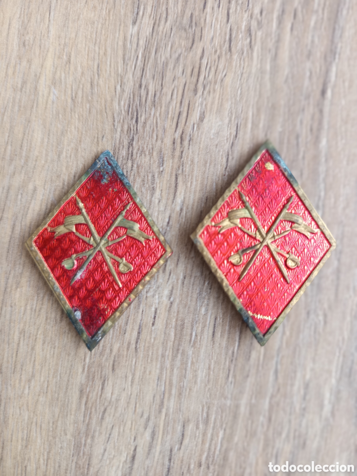 Coleccionismo: INSIGNIA ROMBO CABALLER&Iacute;A - Foto 1