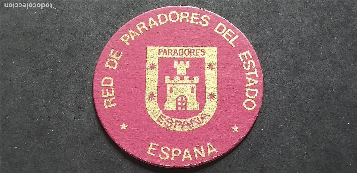 Colecionismo: POSAVASOS-V28-VII-DIAM.80mm.-RED DE PARADORES DEL ESTADO