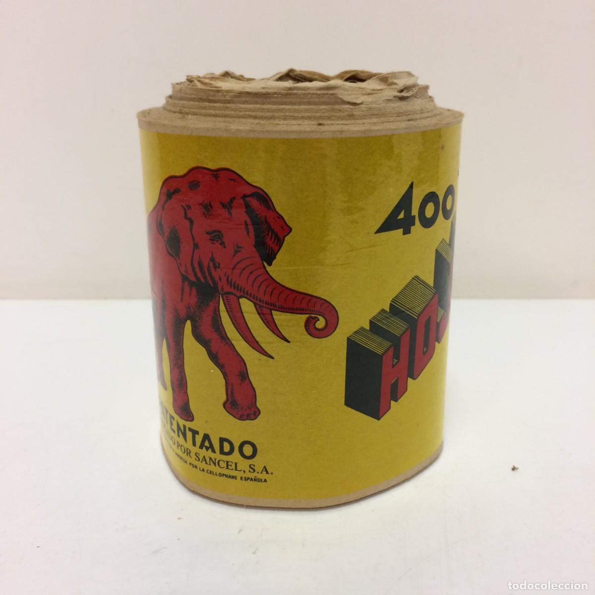 Coleccionismo: Hogar: Rollo Papel Higi&eacute;nico EL ELEFANTE Patentado 400 Hojas - Sancel S.A.