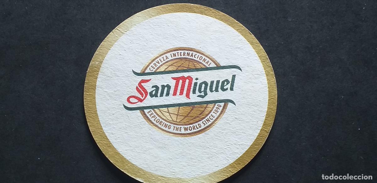 Coleccionismo: POSAVASOS-V28-VII-DIAM.90mm.-SAN MIGUEL