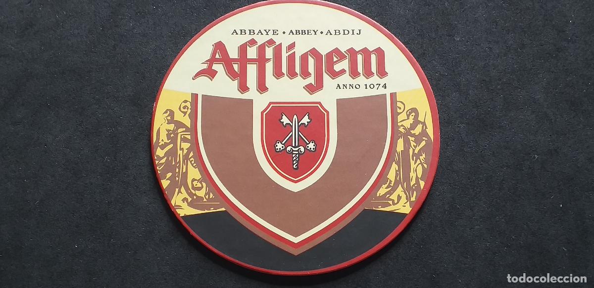 Coleccionismo: POSAVASOS-V28-VII-DIAM.90mm.-AFFLIGEM