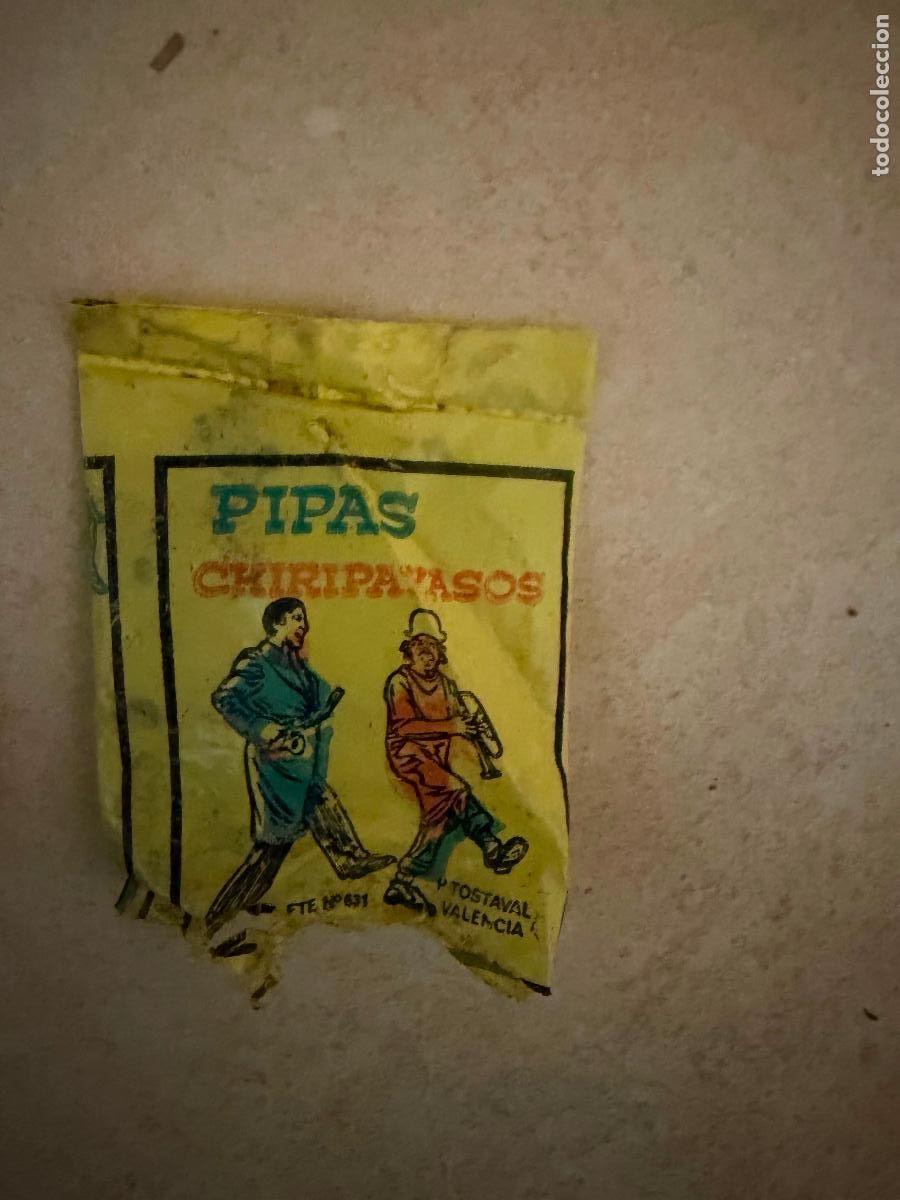 Coleccionismo: Bolsa de pipas los chiripayasos