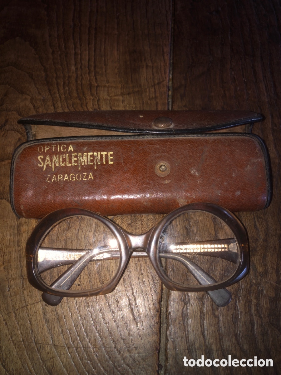 Coleccionismo: Gafas antiguas a&ntilde;os 40/50
