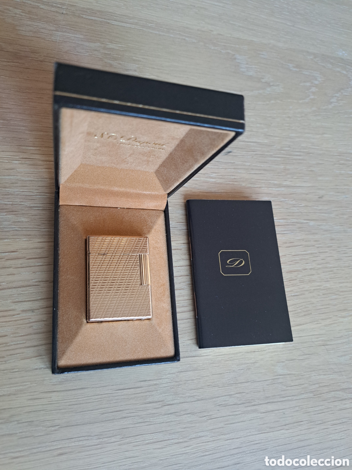 Coleccionismo: S.T. DUPONT L&iacute;nea 1 Grande (Oro + Caja Original) - Entrega En Mano Madrid
