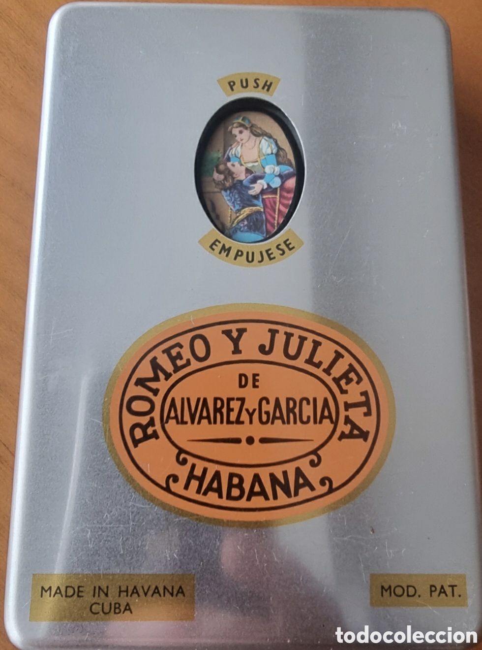 Coleccionismo: Caja de Puros Romeo y Julieta La Habana Cuba tres puros