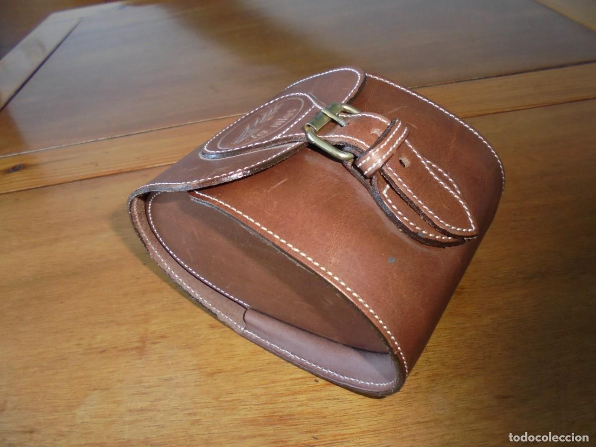 Coleccionismo: BOLSO DE CUERO MARCA LA MIES PARA GUARDAR OBJETOS.