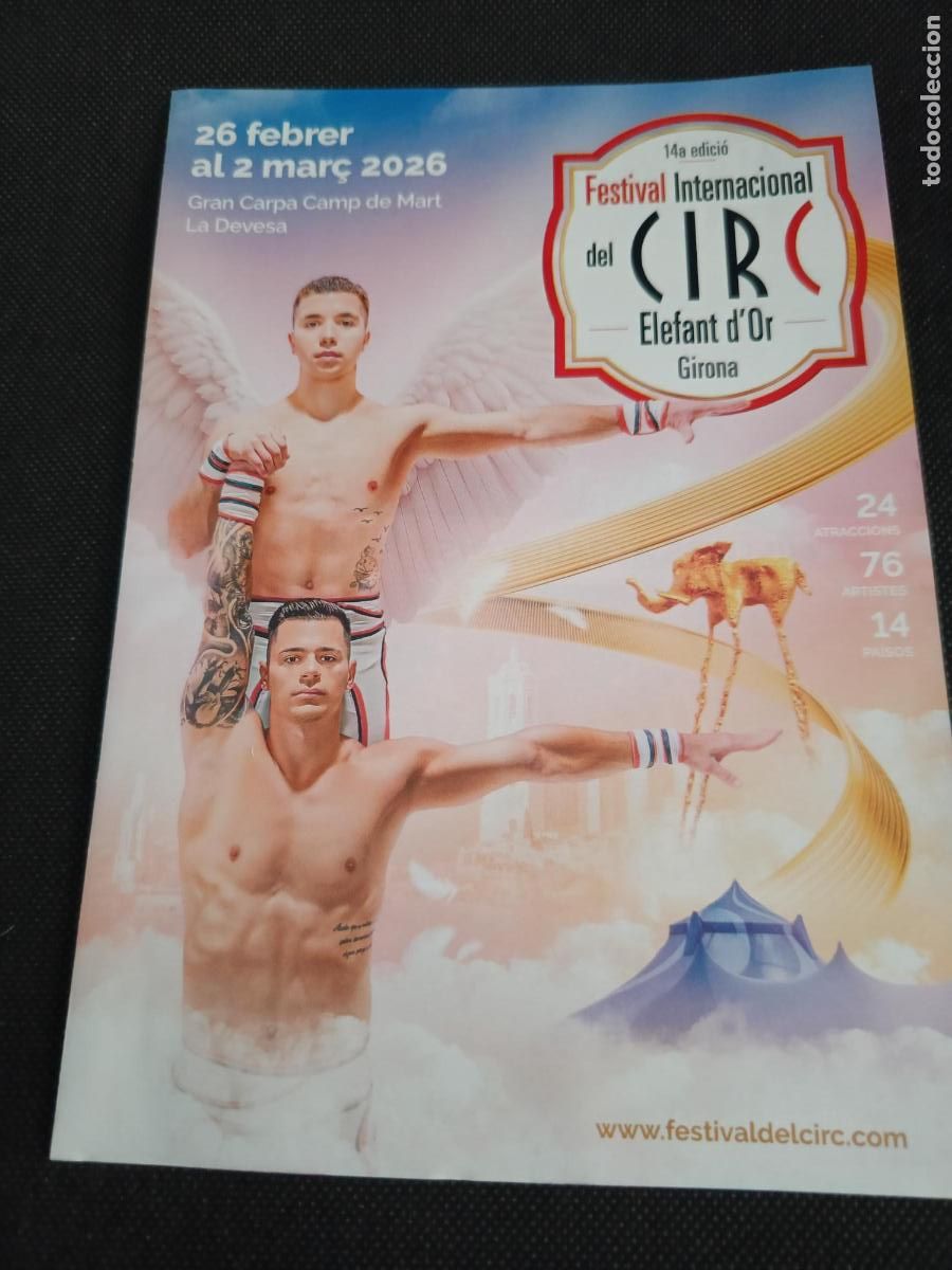 Coleccionismo: D&iacute;ptico Festival Internacional del Circ