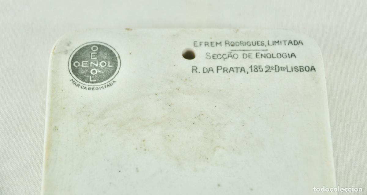 Coleccionismo: Base cer&aacute;mica publicidad - Foto 3