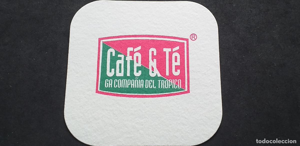 Colecionismo: POSAVASOS-V28-VIII-90X90mm.-CAFE&TE