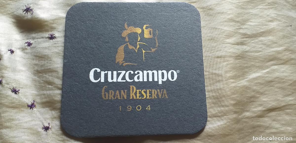 Colecionismo: POSAVASOS-V28-VIII-90X90mm.-CRUZCAMPO