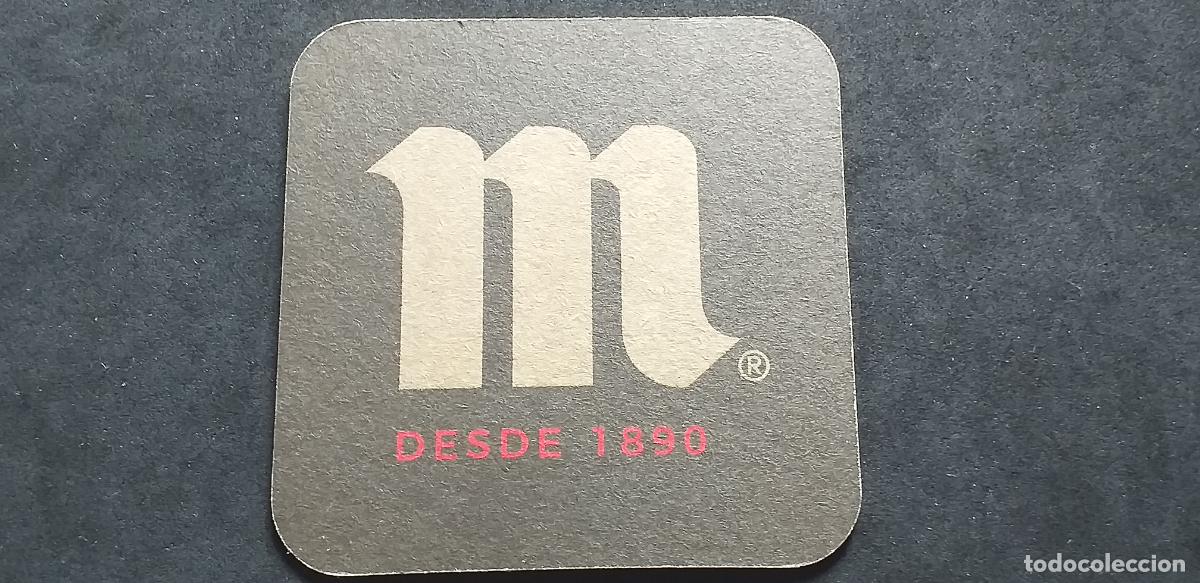Coleccionismo: POSAVASOS-V28-VIII-90X90mm.-MAHOU
