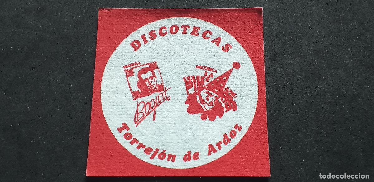 Colecionismo: POSAVASOS-V28-VIII-90X90mm.-DISCOTECAS-TORREJON DE ARDOZ-MADRID