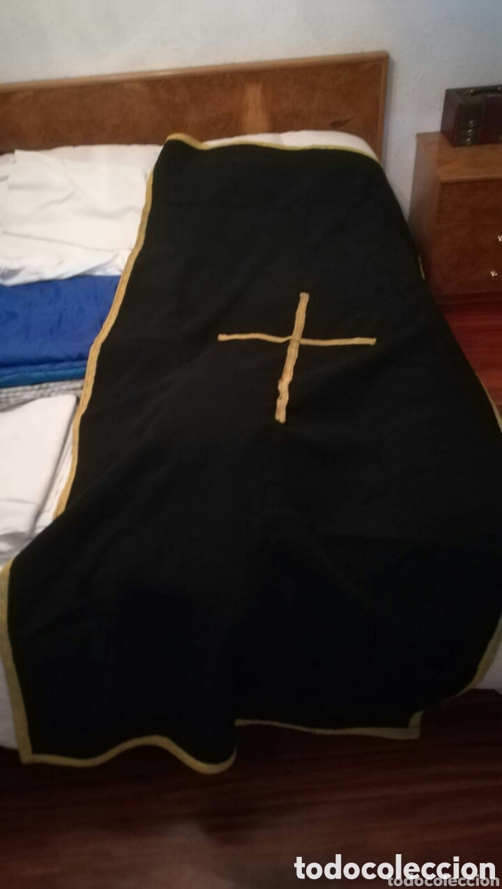 Coleccionismo: Sudario cristiano aut&eacute;ntico - Foto 4