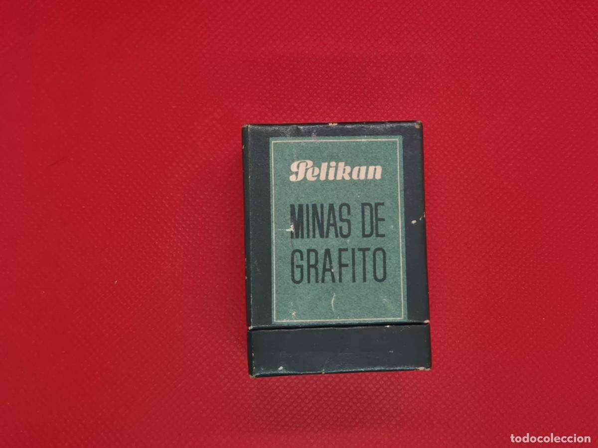 Coleccionismo: Caja de minas de grafito antiguas