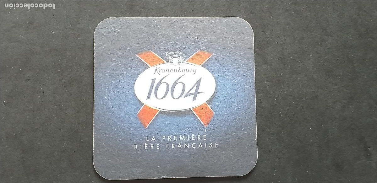 Coleccionismo: POSAVASOS-V28-VIII-90X90mm.-KRONENBOURG