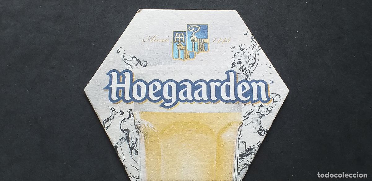 Coleccionismo: POSAVASOS-V28-IX-115X100mm.-HOEGAARDEN