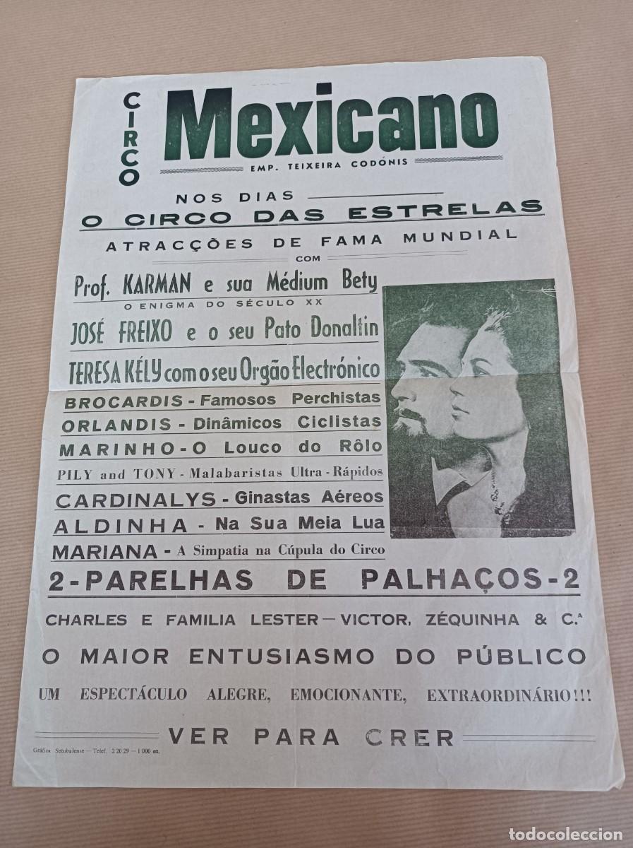 Coleccionismo: CIRCO MEXICANO PROFESOR KARMAN JOS&Eacute; FREIXO TERESA KELY BROCARDIS ORLANDIS