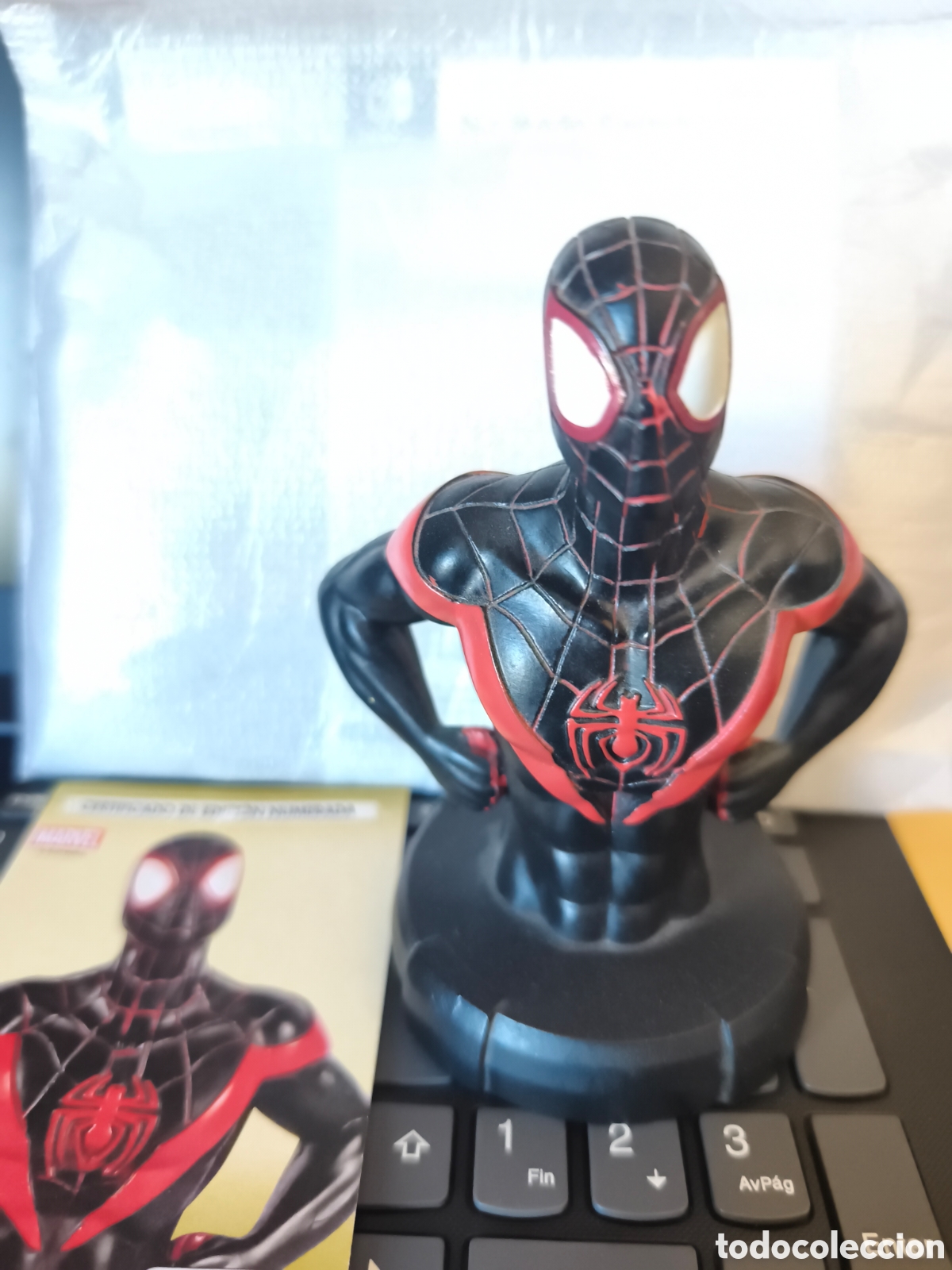 Coleccionismo: Busto Marvel de Spiderman - Foto 1