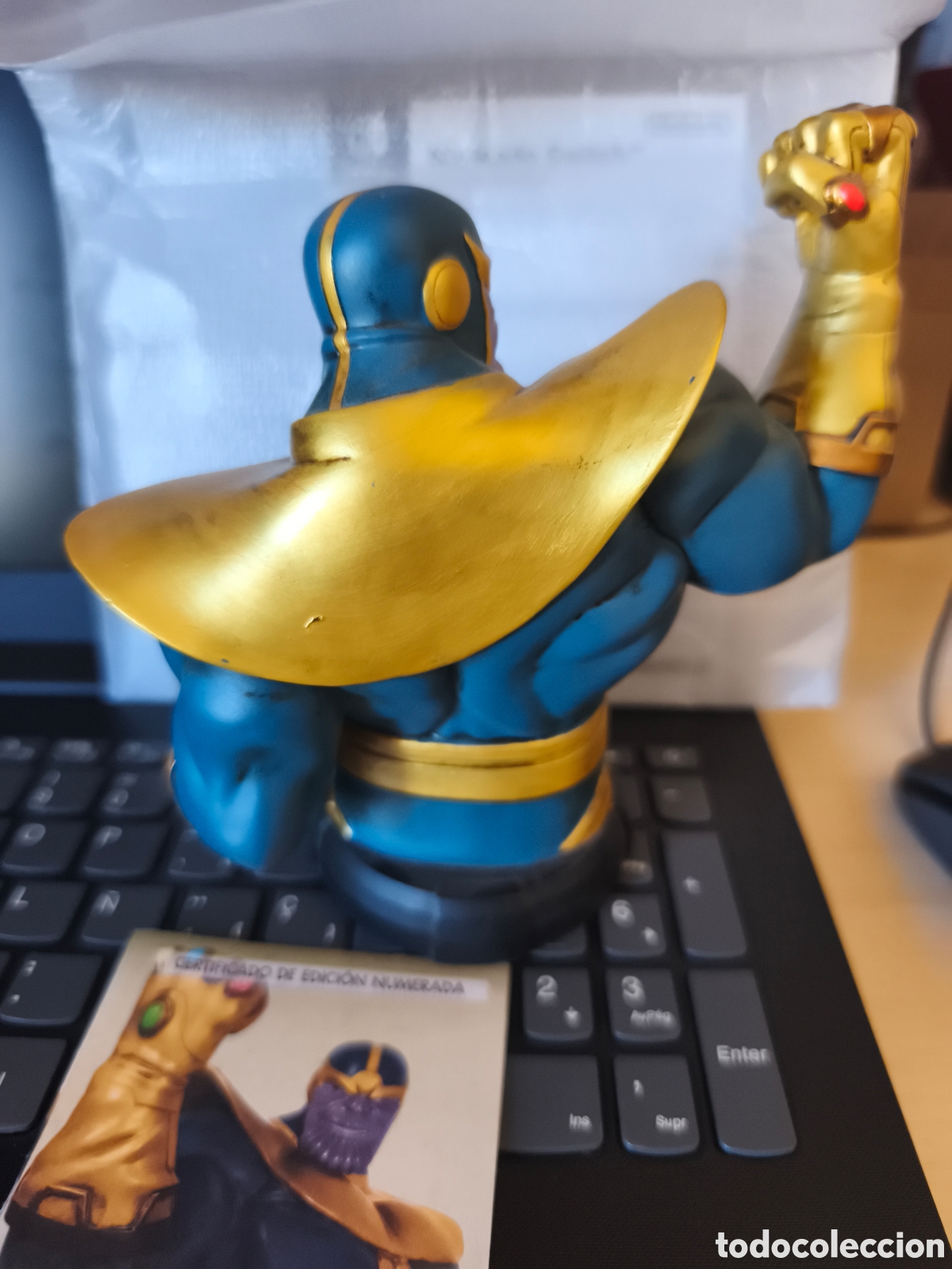 Coleccionismo: Busto Marvel de Thanos - Foto 2