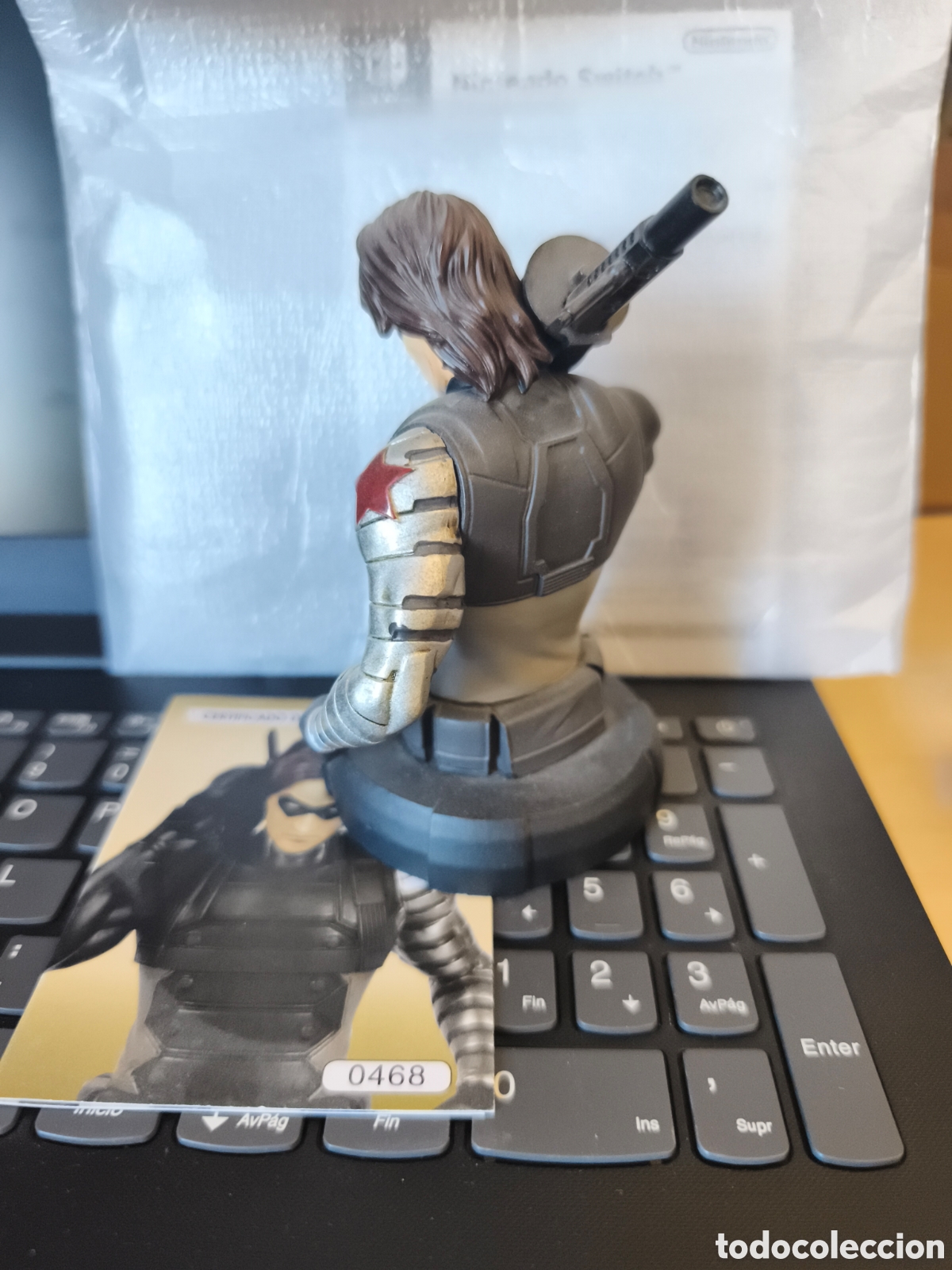Coleccionismo: Busto Marvel del Soldado de invierno - Foto 2