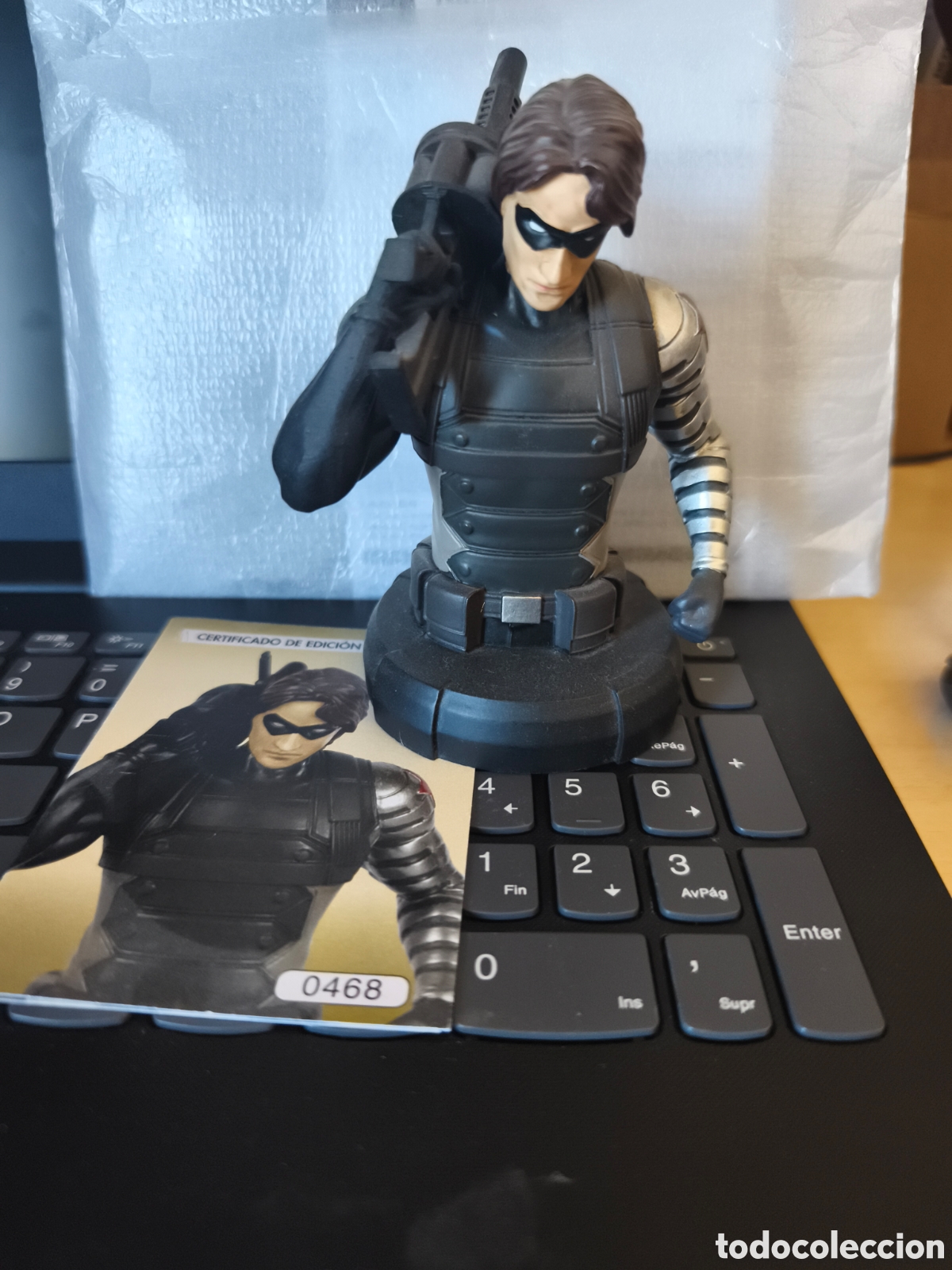 Coleccionismo: Busto Marvel del Soldado de invierno - Foto 1