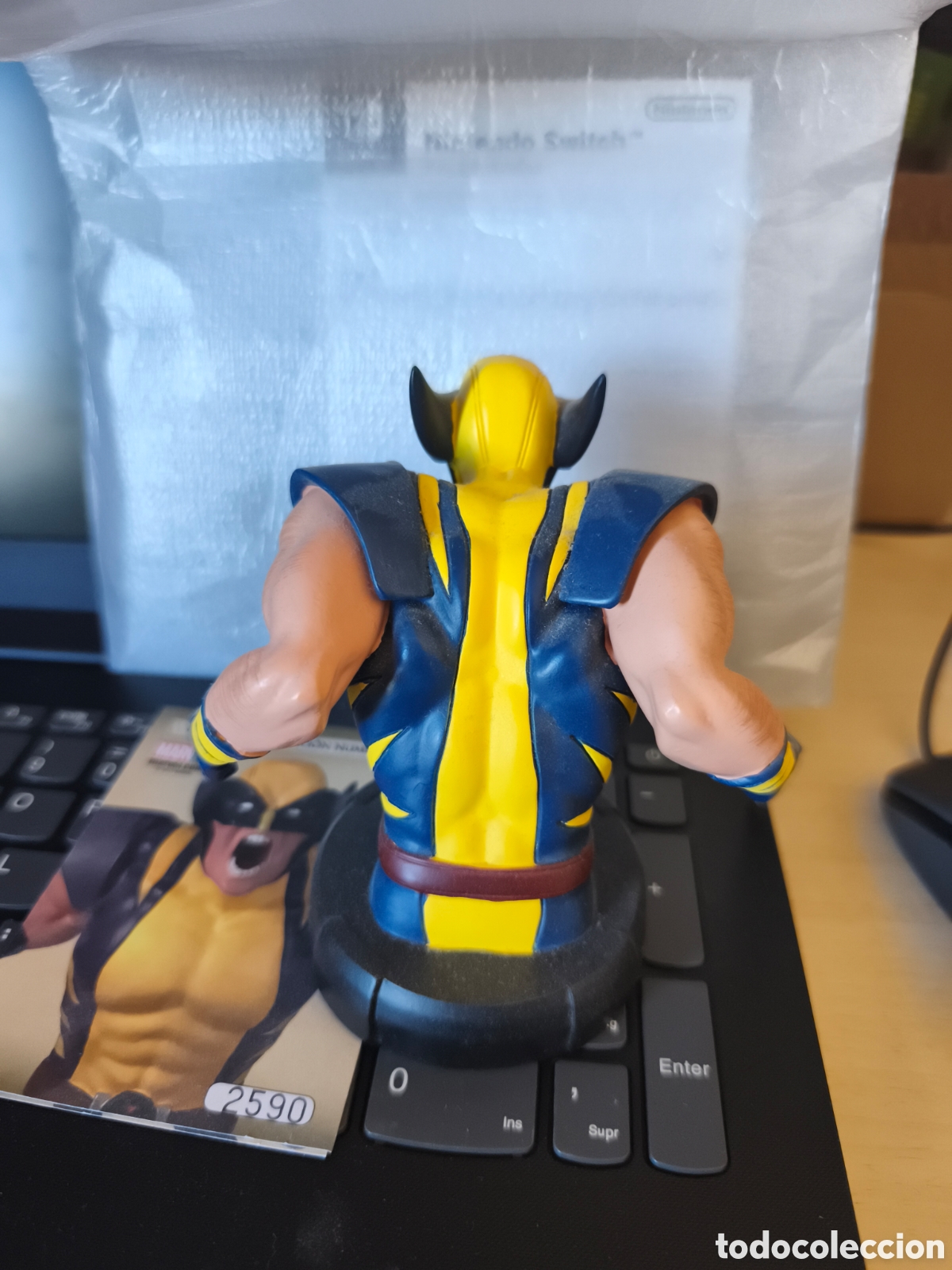 Coleccionismo: Busto Marvel de Lobezno - Foto 2