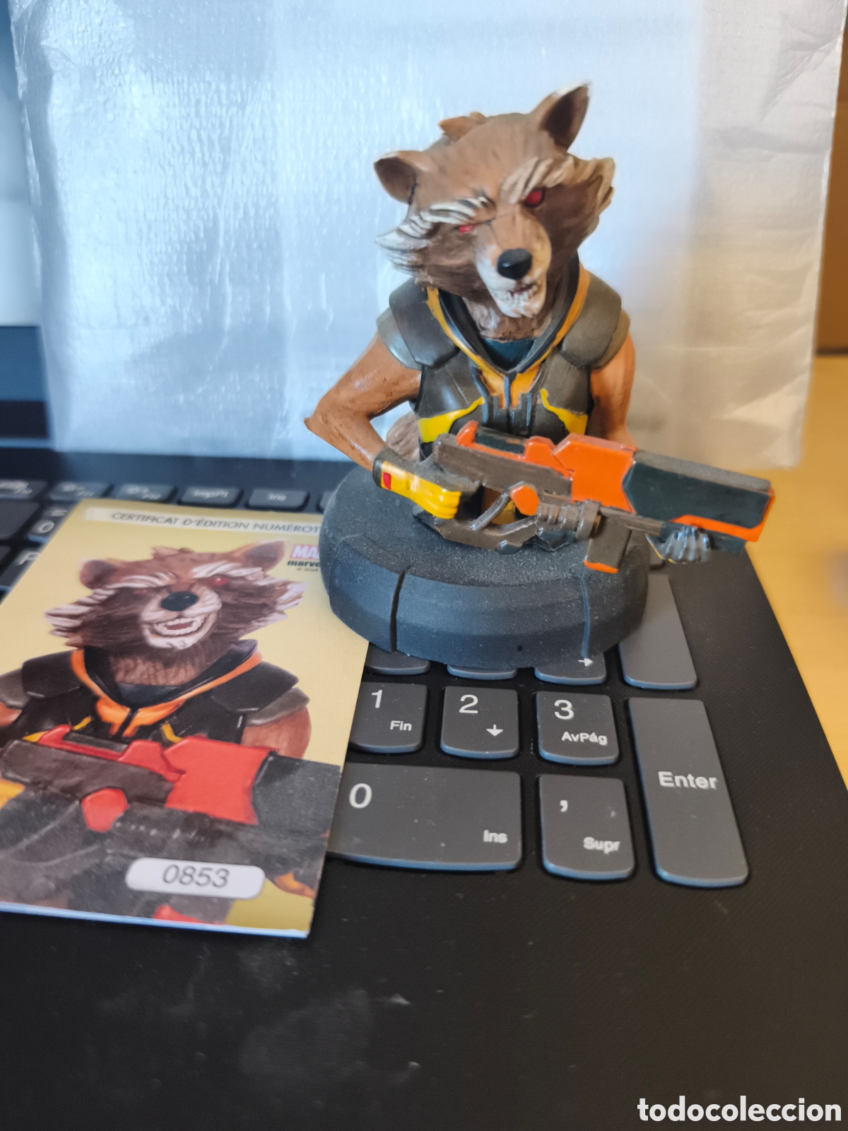 Coleccionismo: Busto Marvel de Rocket Raccoon