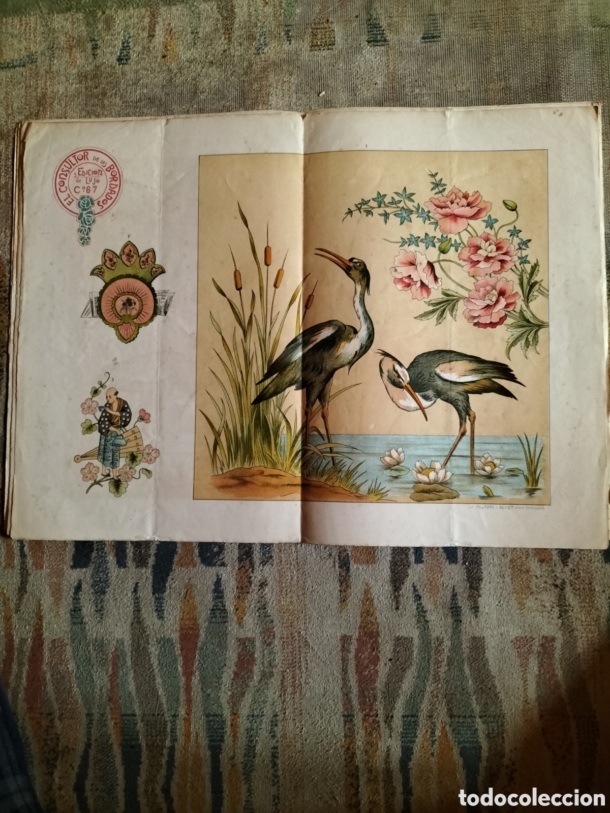 Coleccionismo: El Consultor de los Bordados. Ed. Lujo. C. 67. Principios Siglo XX.