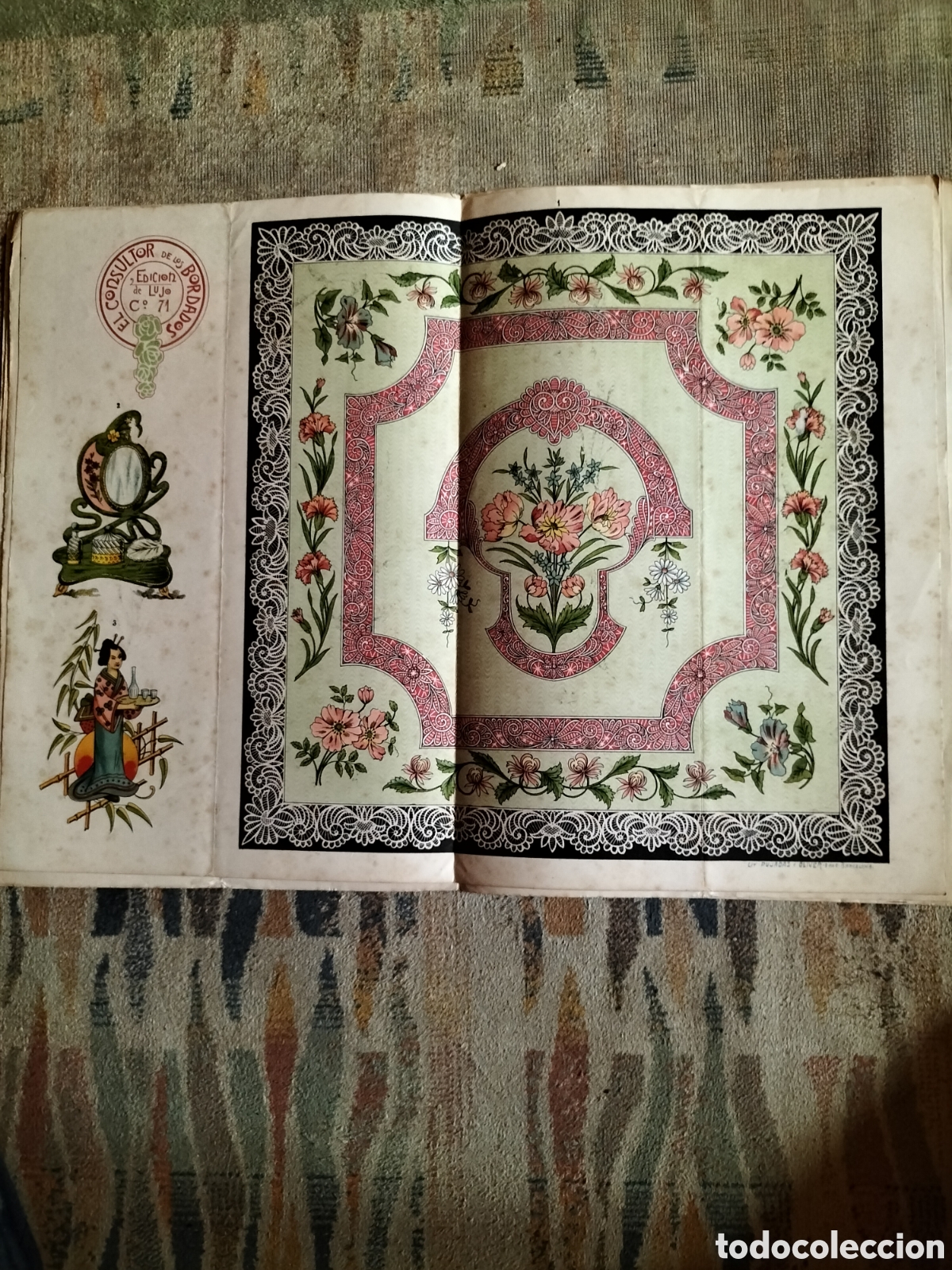 Coleccionismo: El Consultor de los Bordados. Ed. Lujo. C. 71. Principios Siglo XX.