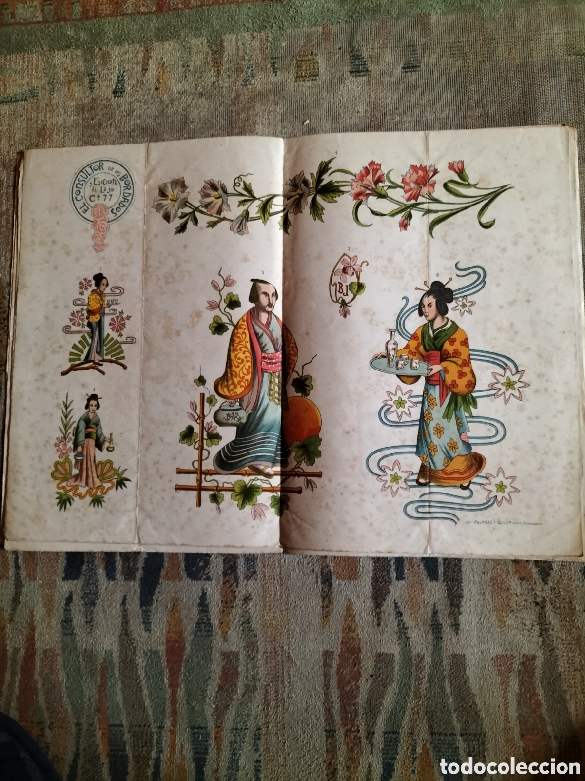 Coleccionismo: El Consultor de los Bordados. Ed. Lujo. C. 77. Principios Siglo XX.