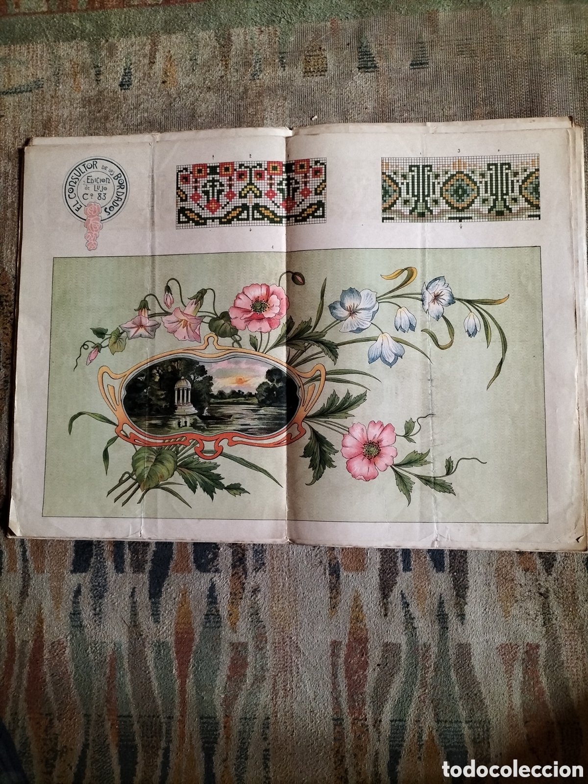 Coleccionismo: El Consultor de los Bordados. Ed. Lujo. C. 83. Principios Siglo XX.