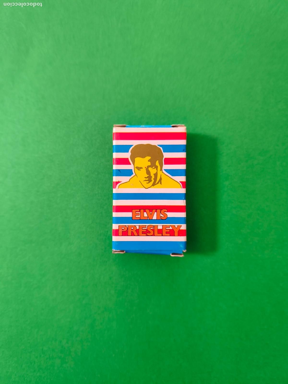 Coleccionismo: PASTILLA DE JABON EN SU CAJA ELVIS PRESLEY PERFUMERIA ZARRI ITALIA A&Ntilde;OS SESENTA