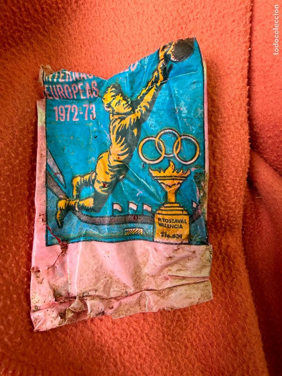 Coleccionismo: Bolsa de pipas internacional europeas futbol 1972/73