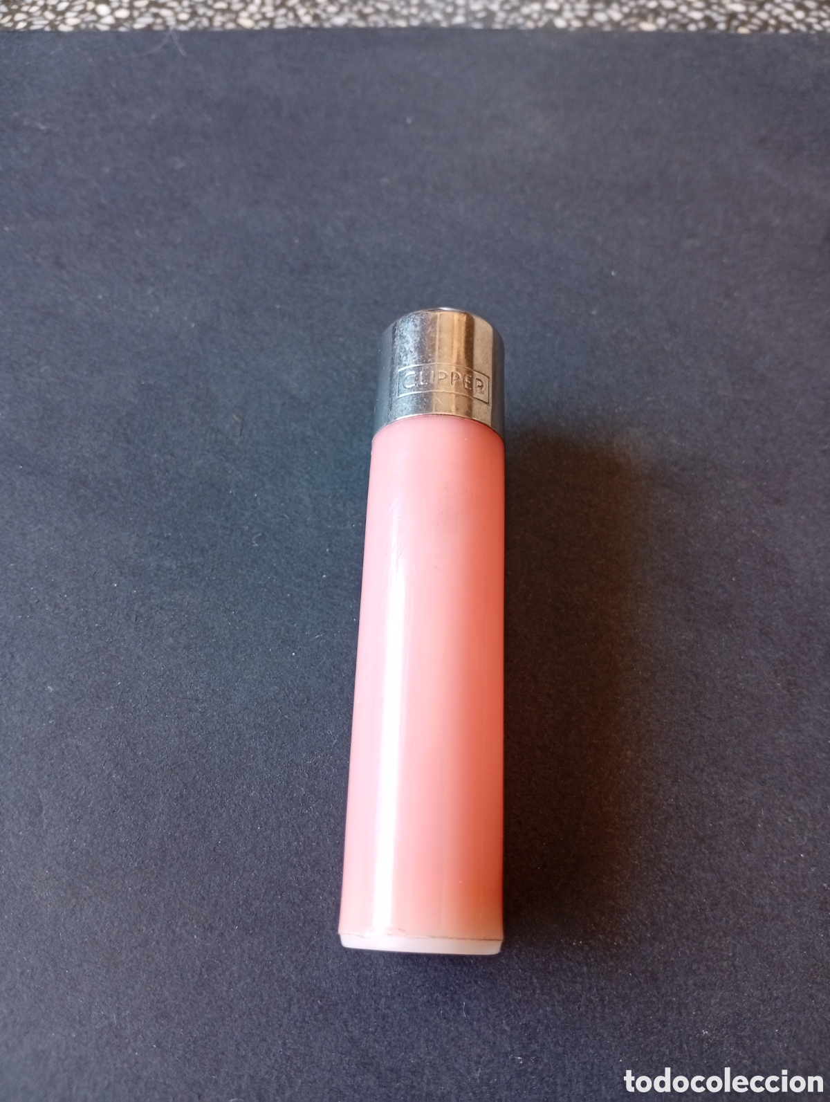 Coleccionismo: Mechero Clipper rosado