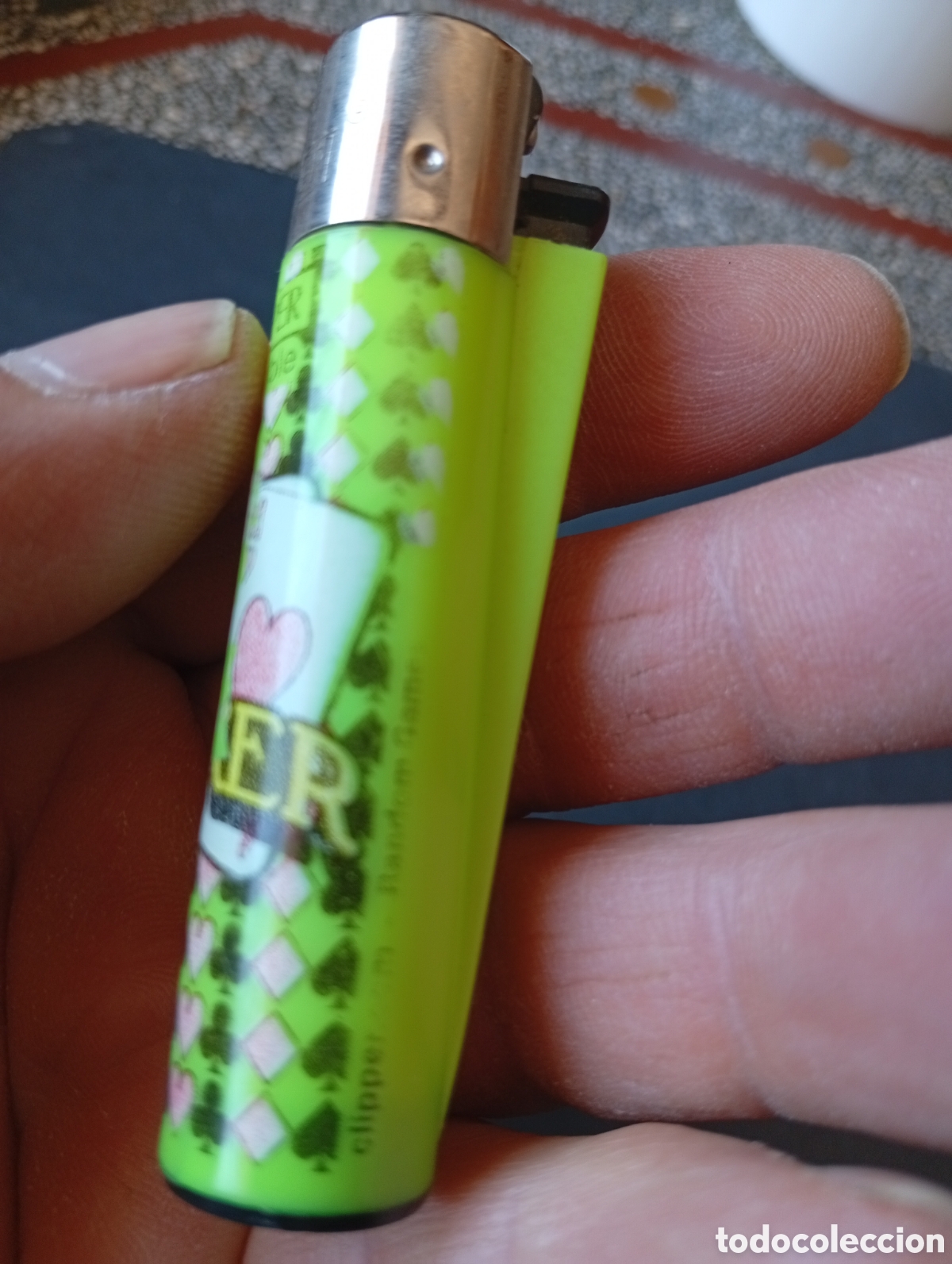 Coleccionismo: Mechero Clipper poker - Foto 2