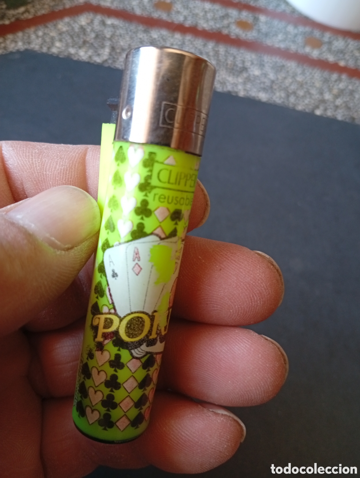 Coleccionismo: Mechero Clipper poker
