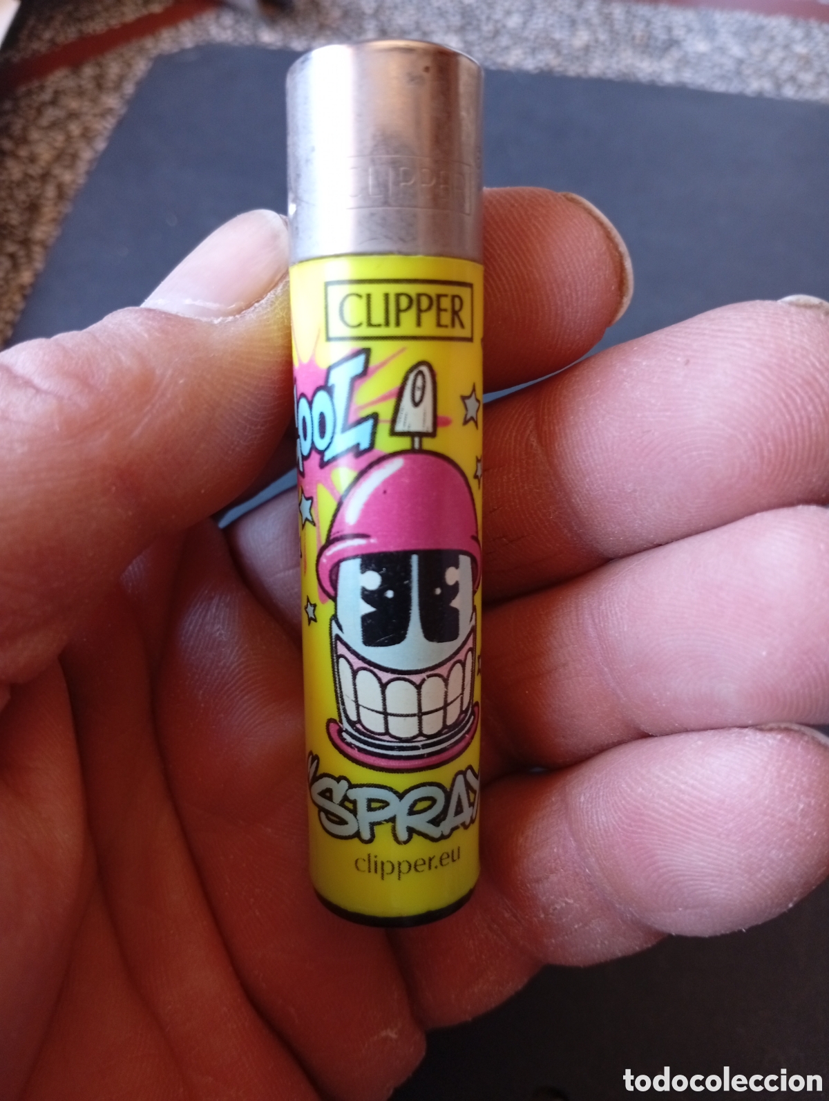 Coleccionismo: Mechero Clipper cool spray