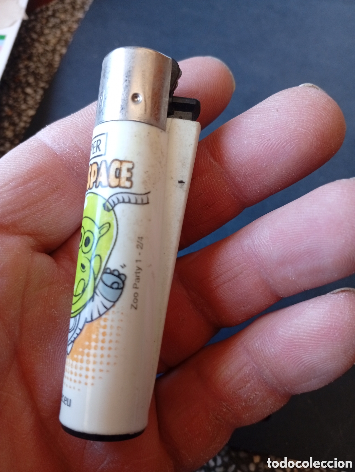 Coleccionismo: Mechero Clipper Hippospace - Foto 2