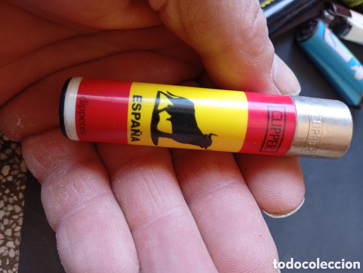 Coleccionismo: Mechero Clipper Espa&ntilde;a Toro