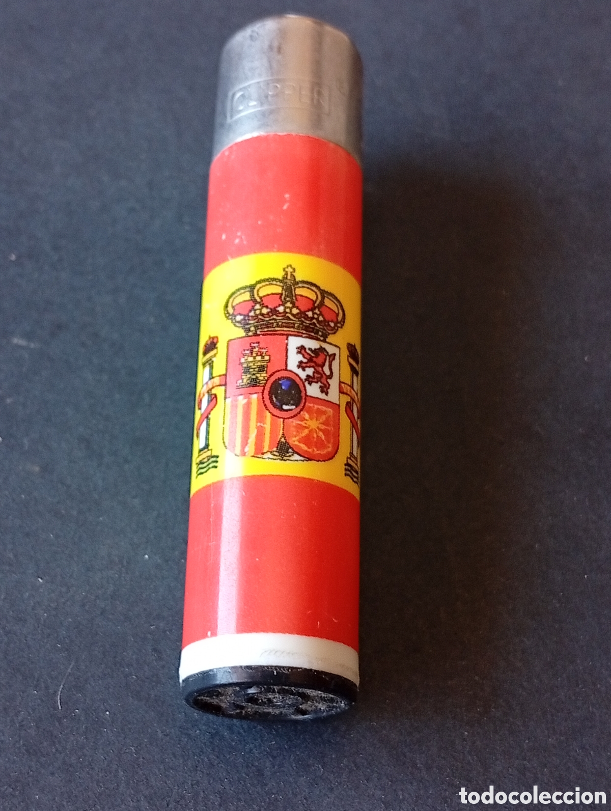Coleccionismo: Mechero Clipper bandera de Espa&ntilde;a
