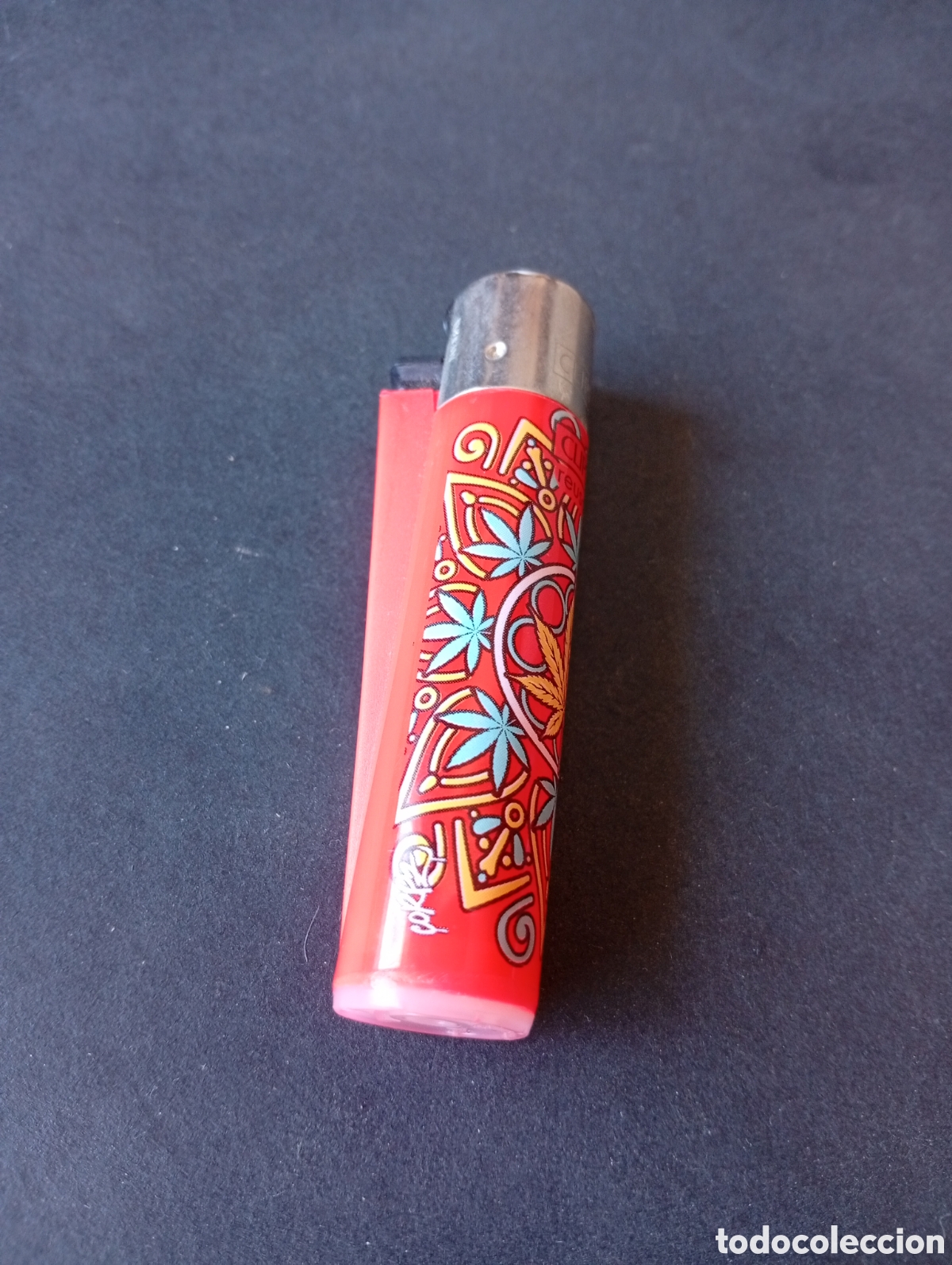 Coleccionismo: Mechero Clipper hojas de marihuana - Foto 2