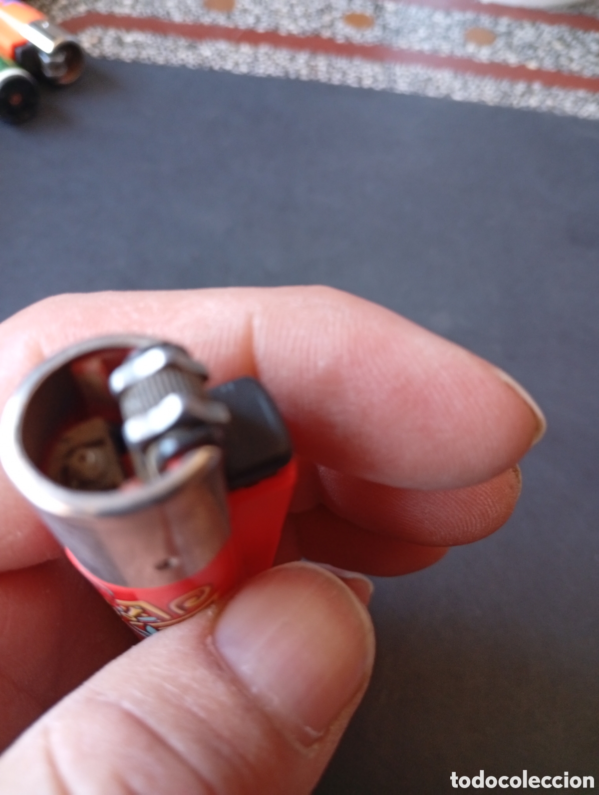Coleccionismo: Mechero Clipper hojas de marihuana - Foto 3