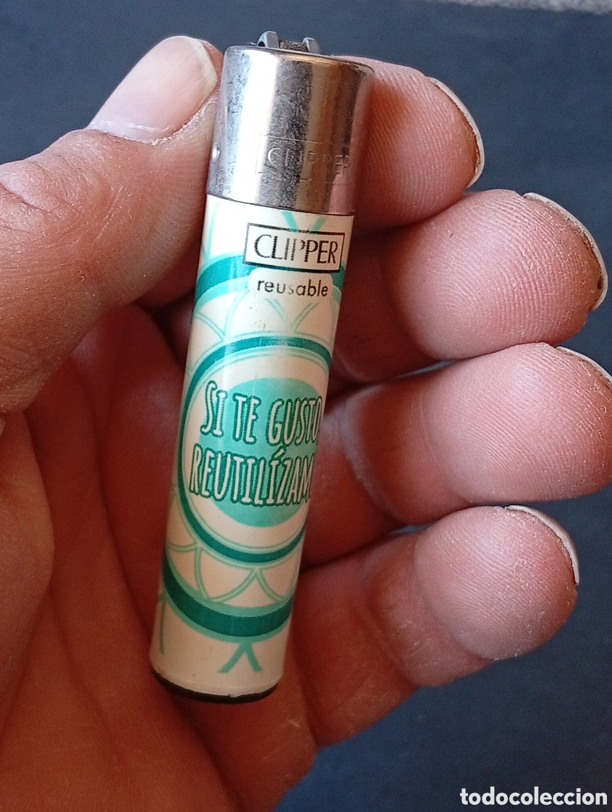 Coleccionismo: Mechero Clipper reutilizame