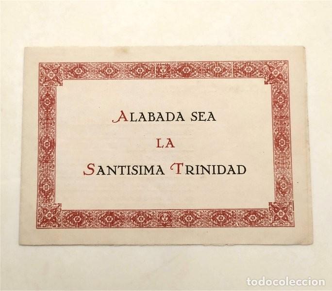 Coleccionismo: Convocatoria de Triduo por el bicentenario del nacimiento del Beato Fray Diego Jos&eacute; de C&aacute;diz. 1943