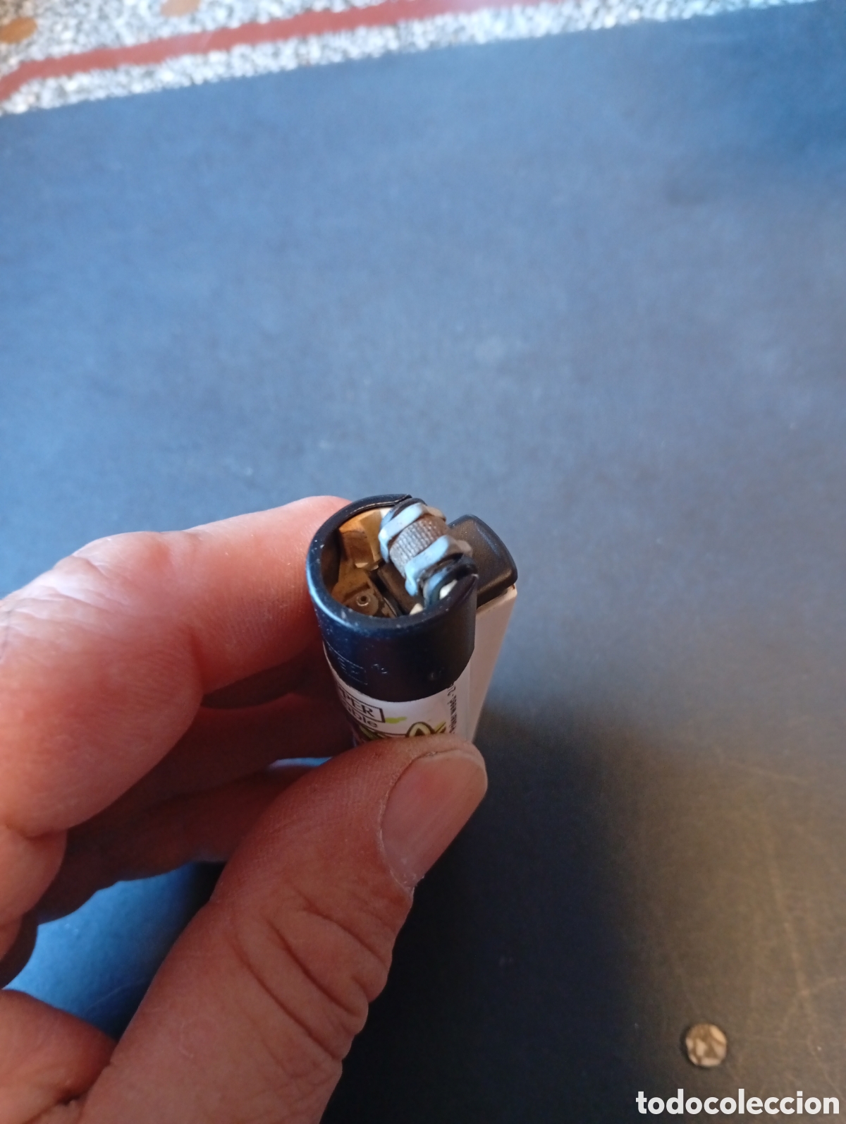 Coleccionismo: Mechero Clipper poker weed - Foto 2