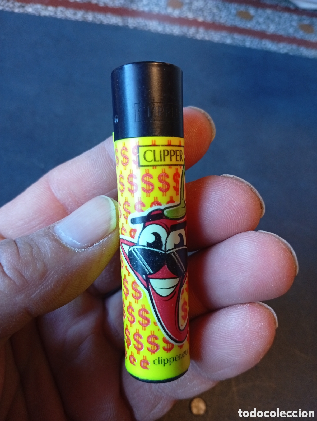 Coleccionismo: Mechero Clipper fortuna fun pimiento