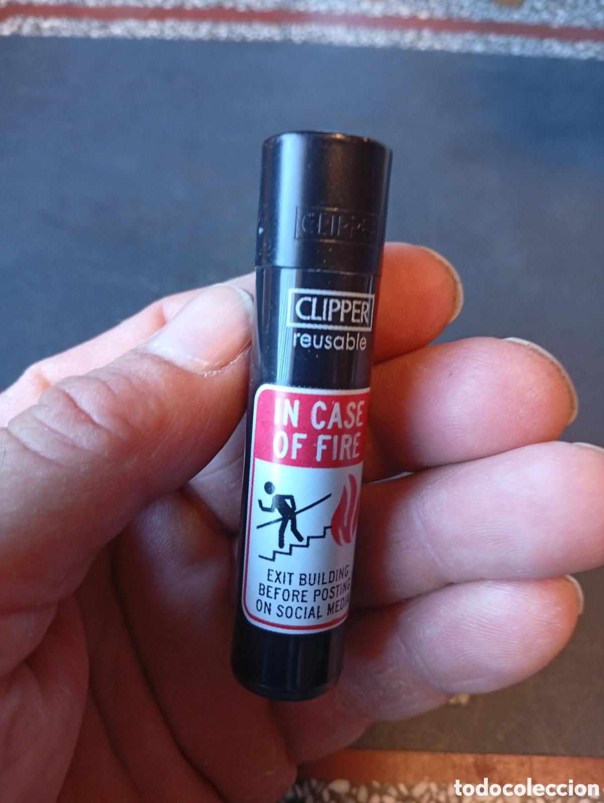 Coleccionismo: Mechero Clipper Funny sings
