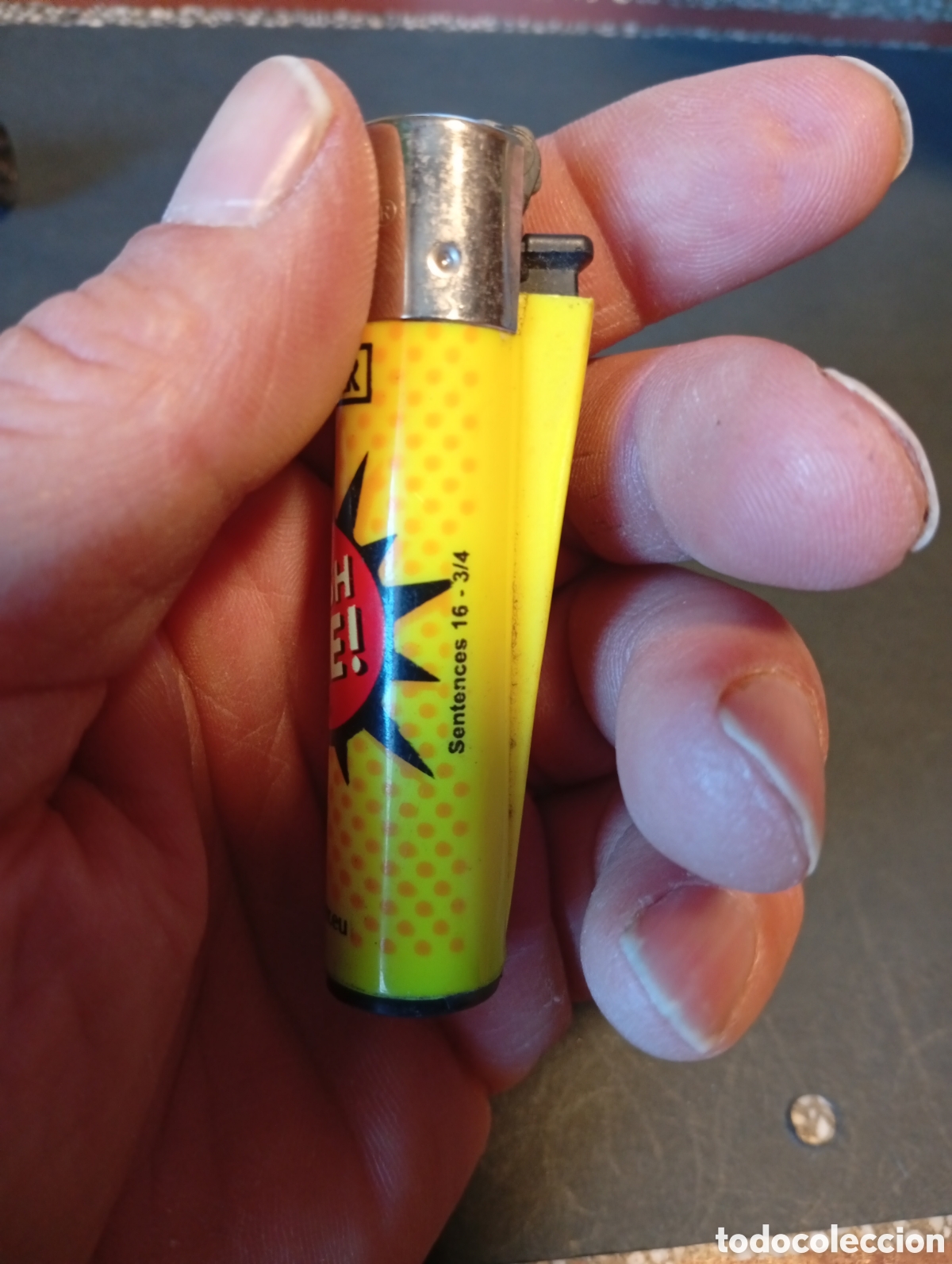 Coleccionismo: Mechero Clipper push me - Foto 2